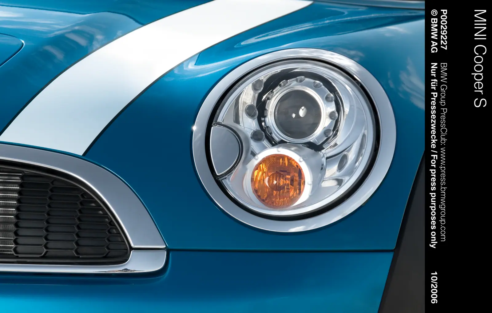 第2世代MINI Hatchの公式プレス写真