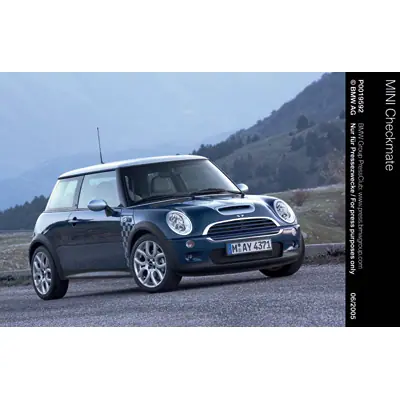 MINI Checkmateの公式プレス写真