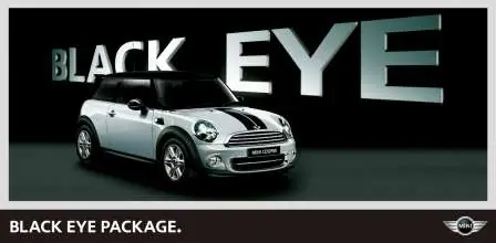 MINI COOPER.BLACK EYE PACKAGE.の公式プレス写真