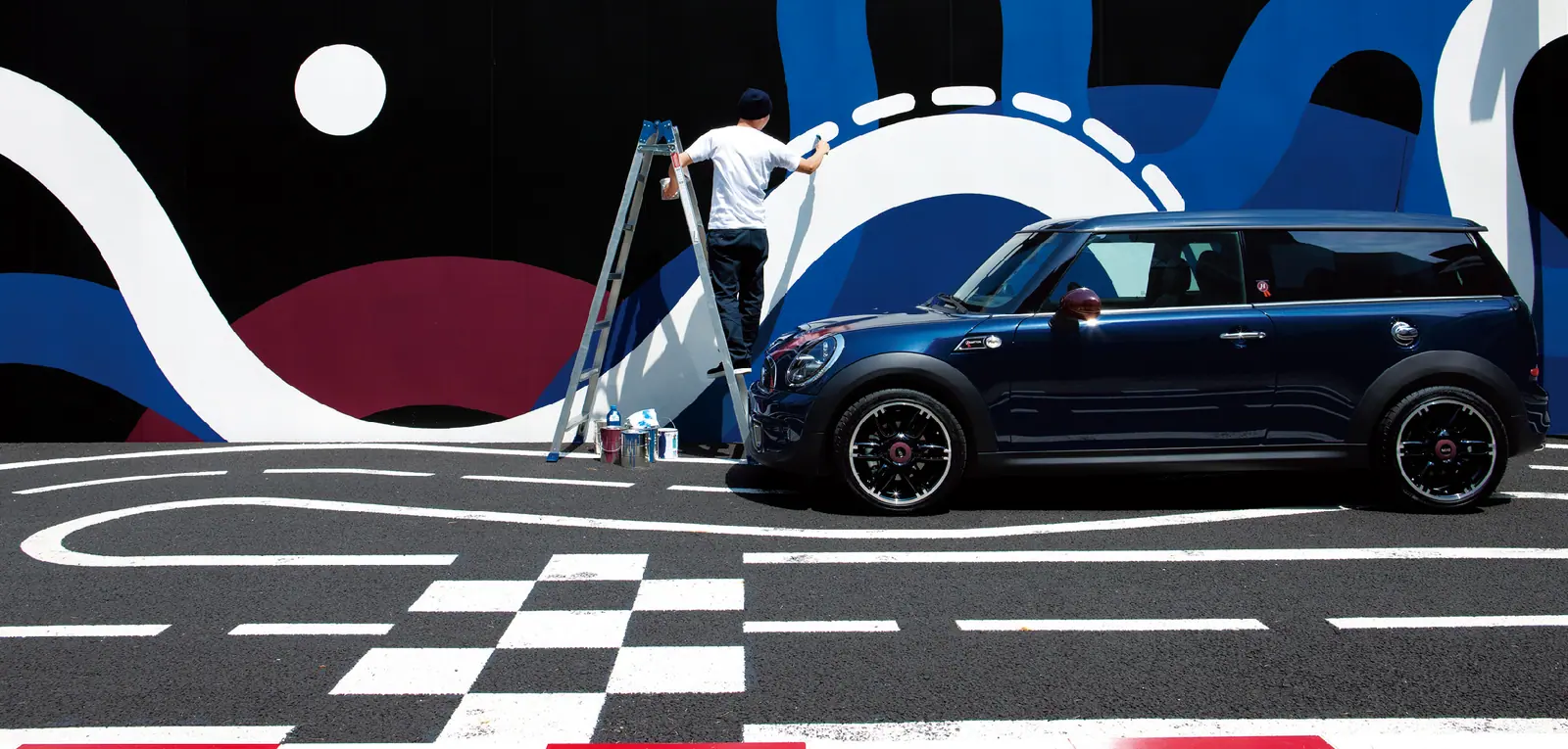 MINI Clubman SOHOの公式プレス写真